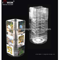 Le fabricant chinois fournit des supports de panneaux d&#39;affichage en acrylique élégants pour la publicité de conception